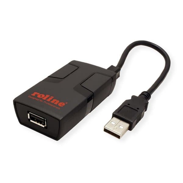 USB-kabel - ROLINE - 12.02.1091 - Opto Bridge - LED-display - Isolering 5000V