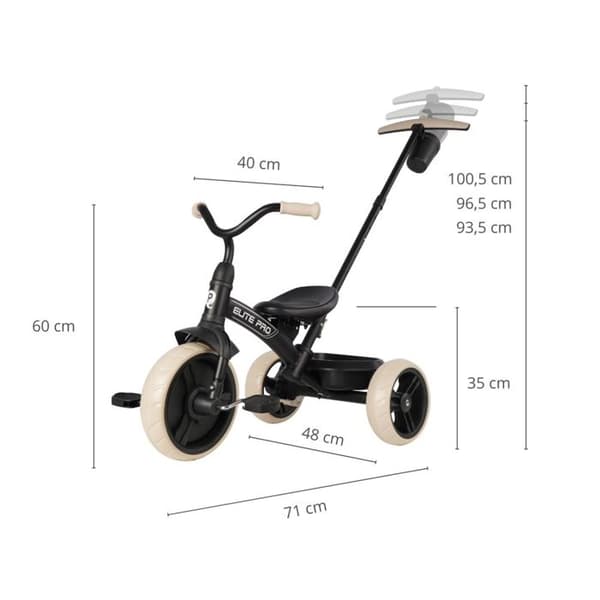 Trike Elite Pro Noir