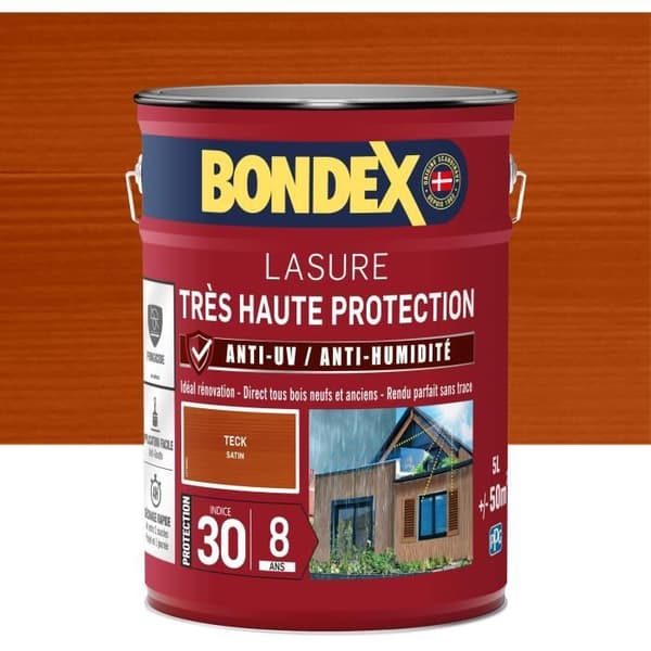 BONDEX Lasure lasyr ind 30 / 8 år 5l