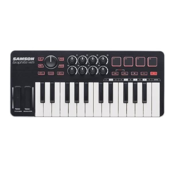 SAMSON M25 Mini 25 Notes USB Master Keyboard