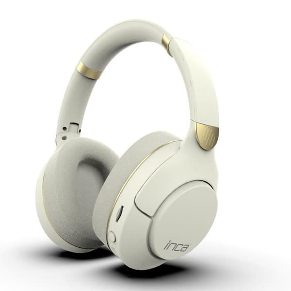 Bluetooth-hörlurar - İnca - IBK-503 - Trådlös - Vit - 12h Batteritid