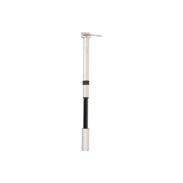 Cykelpump - ZEFAL - Micro 8 Barresta - Aluminium - 230 mm - Grå
