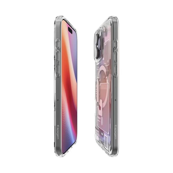 Coque Spigen Ultra Hybrid MagSafe för iPhone 16 Pro Max (Zero One Natural Titanium)