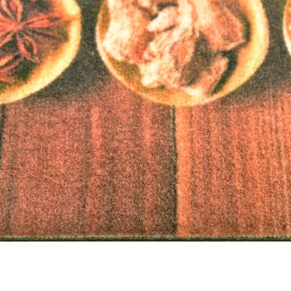 Golvmatta - Sked - 60x180 cm - Tvättbar - Rutsäker - Sammetstyg