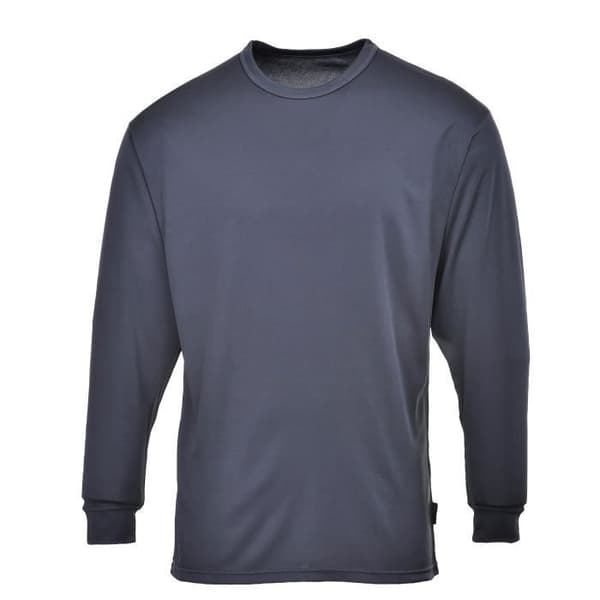 Portwest Thermal LS T-shirt ba... Kolgrå...