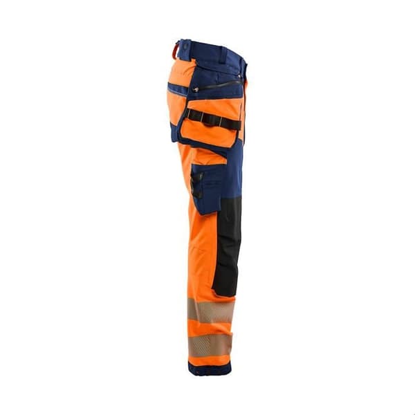 Blaklader 4D stretch arbetsbyxor med hög synlighet