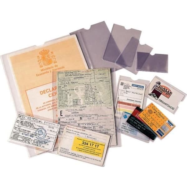 Esselte A5 skyddsmapp genomskinlig (pack med 100 st)