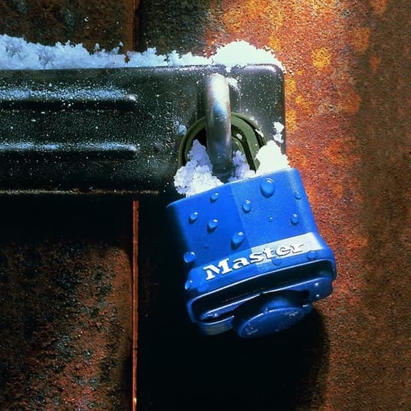 Master Lock 312EURD Laminerat stål Hänglås Termoplastlock 40mm