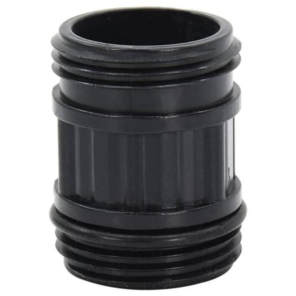 Sugslang - vidaXL - 7 m - svart PVC - 1" - För utomhusbruk