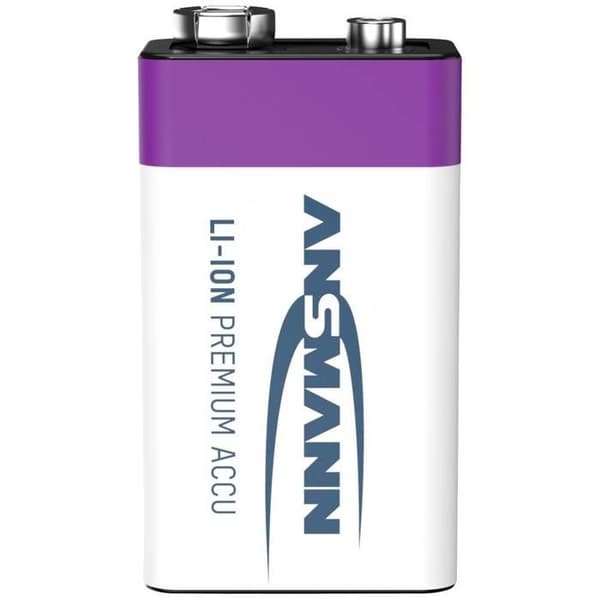 Ansmann E-Block USB-C Batteri USB-C® Li-Ion 400 mAh 9 V 1 st(s)