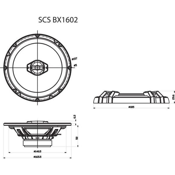Högtalare - Sencor - SCS BX1602