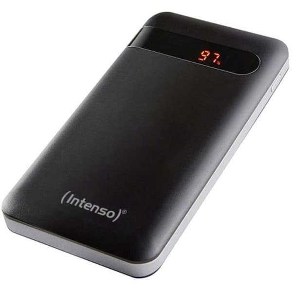 Extra batteri - INTENSO - PD10000 - Litium-polymer - 10000 mAh - Svart