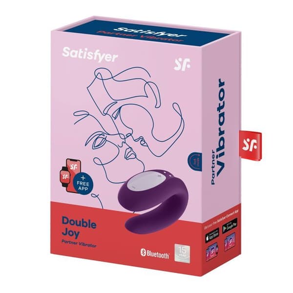 Double Joy Purple Uppladdningsbar Android Bluetooth Control Purple