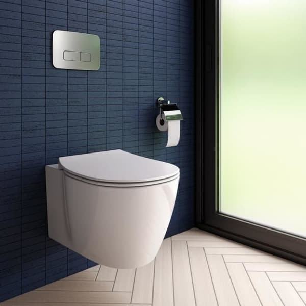 Toalettsits - IDEAL STANDARD - Connect - Ultratunn - Vit - Universal