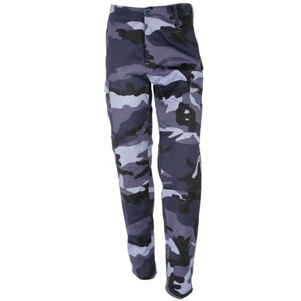 Militärbyxor BDU kamouflage - Urban Blå