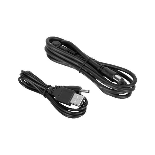 Inomhusantenn Digital Cabletech - DVB-T2 / HEVC / DAB+ - Inbyggt LTE-filter - Svart