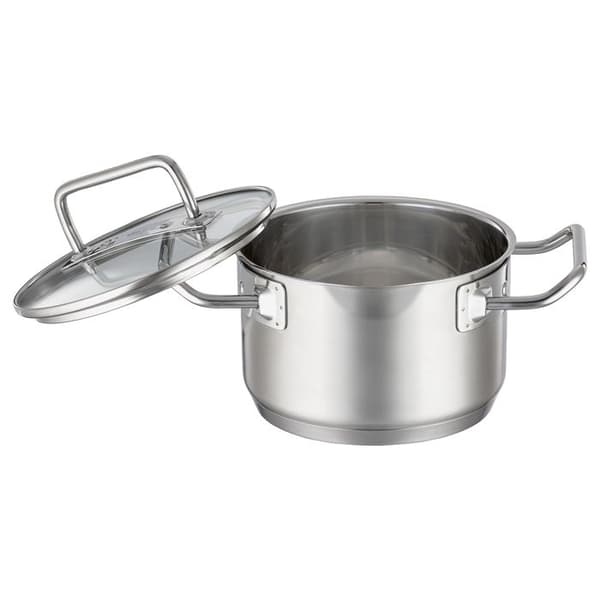 Gratängform - EXPERTISO - Ø 16 cm - Lock ingår - Grå