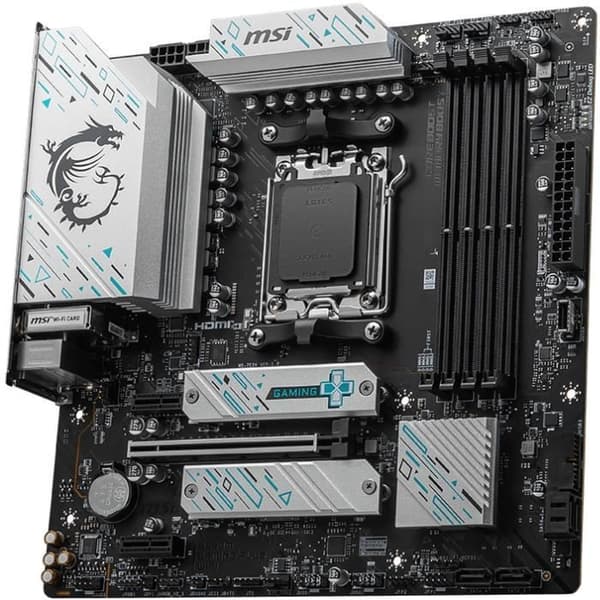 Moderkort - MSI - B650M GAMING PLUS WIFI AM5 mikro ATX