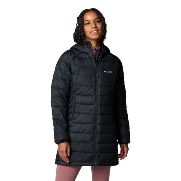 Kläder Dam - Svart - Columbia Powder Lite II Mid Jacket