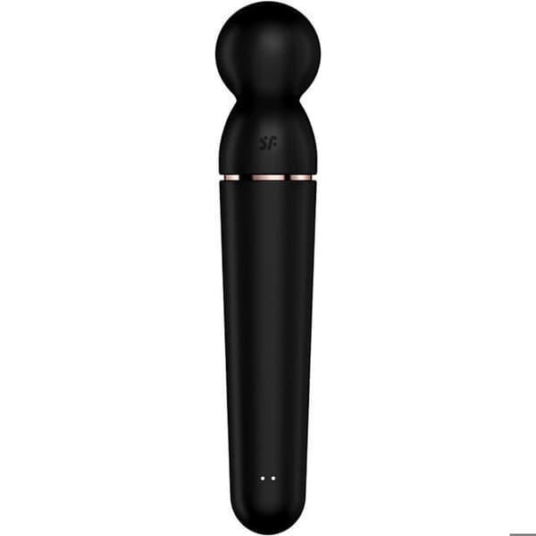 SATISFYER - PLANET WAND-ER BLACK VIBRATOR MASSAGER -