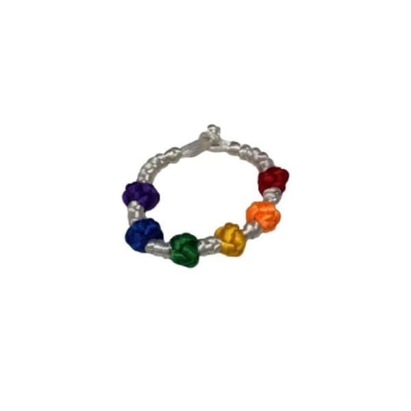 PRIDE LGBT FLAGGA RUND TRÅD ARMBAND