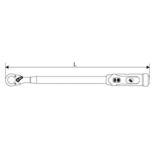 Stanley Expert - Momentnyckel 1/2" 60 till 340 Nm - E100109