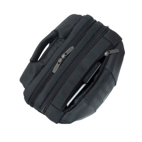 Ryggsäck - RIVACASE 15.6" - Polyester - Syntetiskt läder - Dragkedjefack