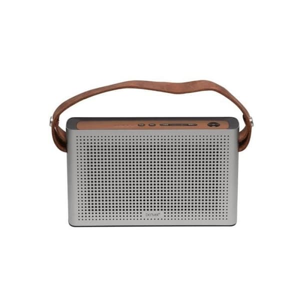 Bts-200silver mk2 - bluetooth högtalare med uppladdningsbart batteri - silver