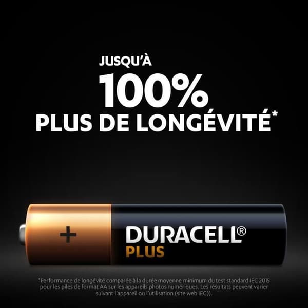 Duracell Plus AAA alkaliska batterier, 1,5V LR03 MN2400, 24-pack