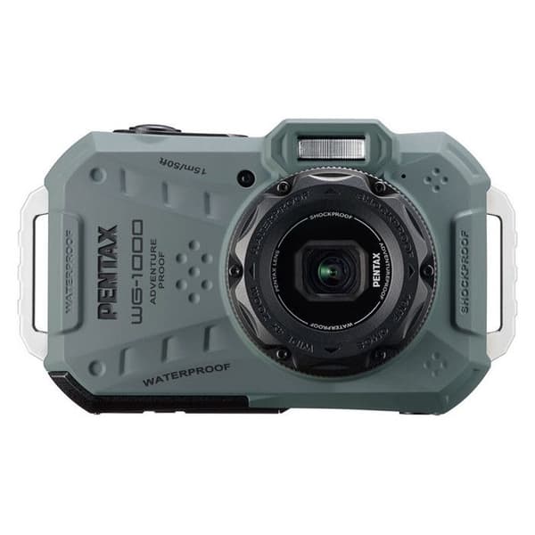 PENTAX Vattentät kompakt WG-1000 Oliv