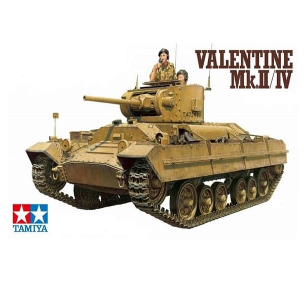 Modell Char : Valentine Mk.II-IV
