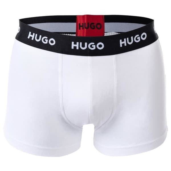 HUGO boxershorts för män - enfärgade, 3-pack
