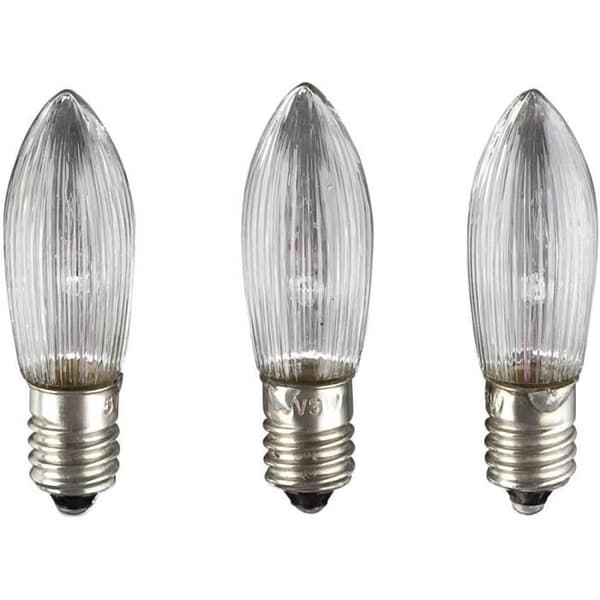 Ersättningsampuller - Hellum - 918137 - E10 - 3 W - Elektrisk
