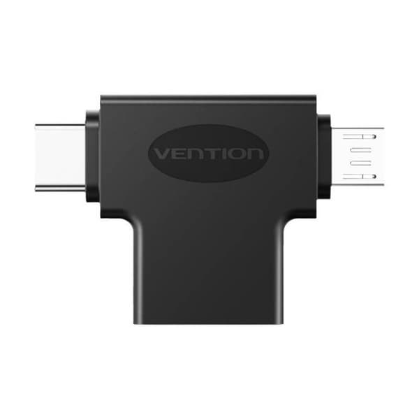 OTG-adapter USB-C och Micro USB - Vention - CDIB0 - USB 3.0 - Mångsidig anslutning - Robust konstruktion