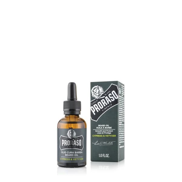 Cedar och Vetyver Skäggolja 30ml -Proraso