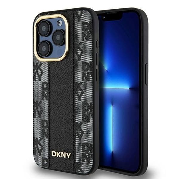 Mobilskal - DKNY - iPhone 15 Pro - Svart - Hög kvalitet - Elegant