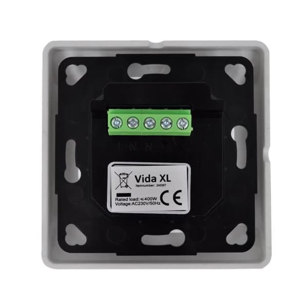 vidaXL Controller för roterande motor med programmerbar timer