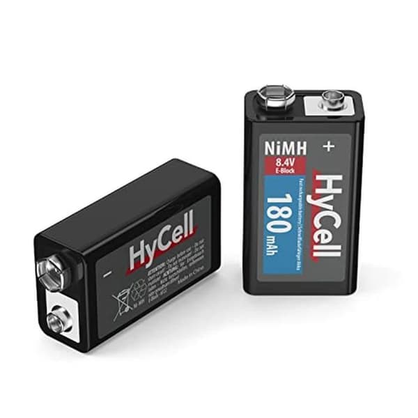 9V 150mAh uppladdningsbart NiMH-batteri