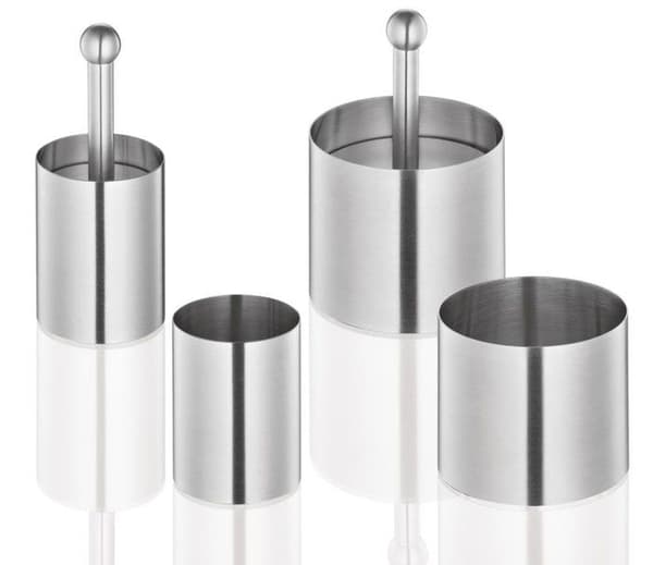 Kakform - Kuchenprofi - K0904982806 - Rostfritt stål - Silver - 6-pack