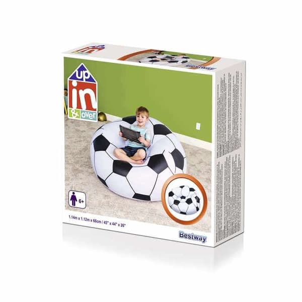 Fauteuil gonflable Beanles fotbollsstol - Bestway