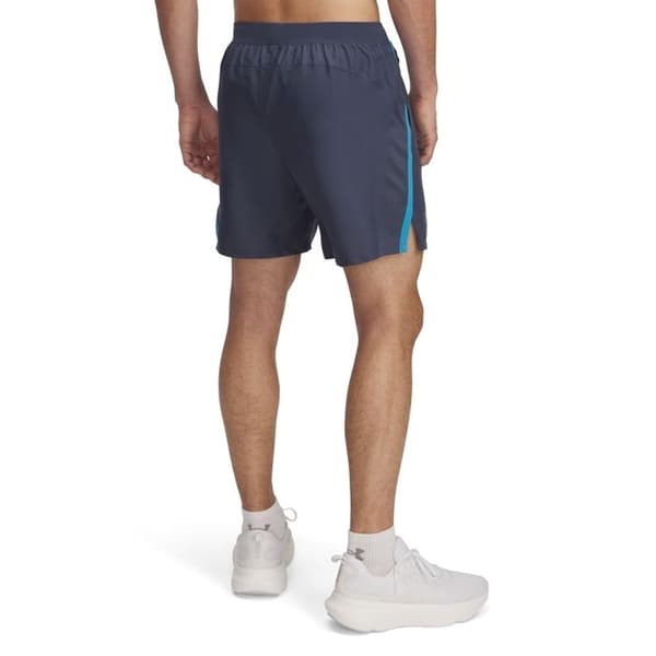 Shorts - UNDER ARMOUR - Launch - Blå - Snabbtorkande - 90% återvunnen polyester