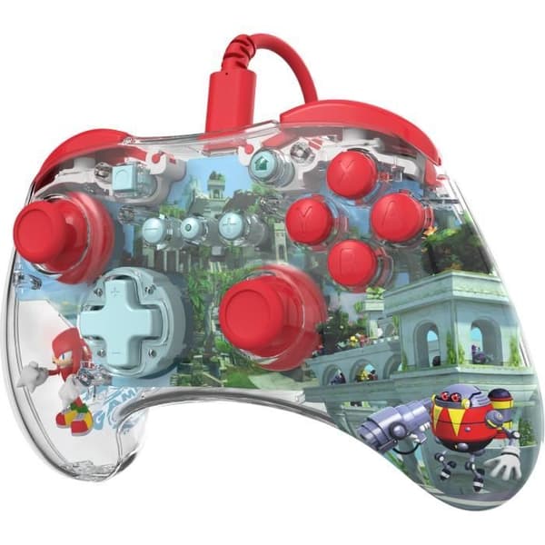 Manette med kabel för Nintendo Switch™ - PDP - Realmz Knuckles - LED-belysning