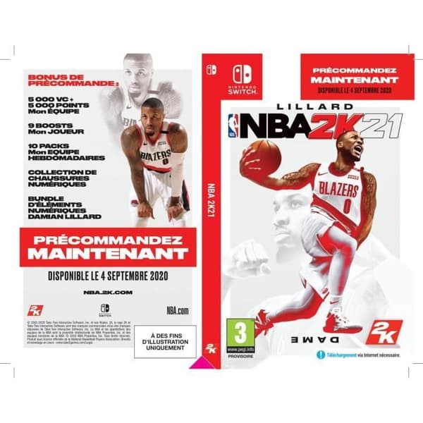NBA 2K21 Spel Nintendo Switch