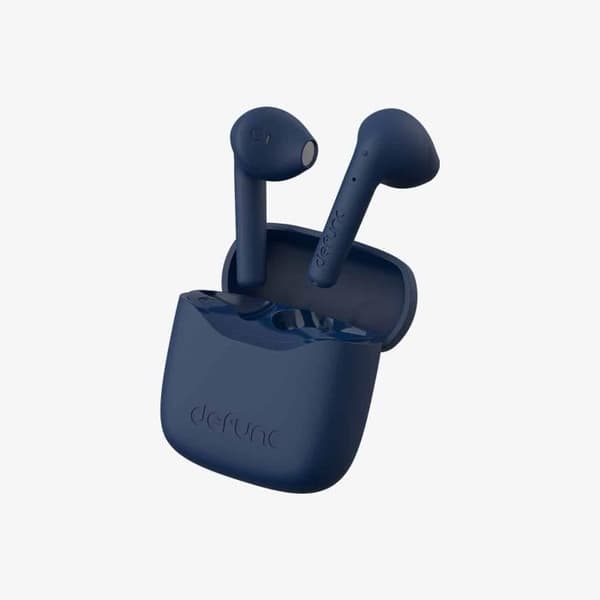 Trådlösa Hörlurar - Defunc - True Lite - Bluetooth 5.3 - IPX4 - 20h Batteritid - Blå