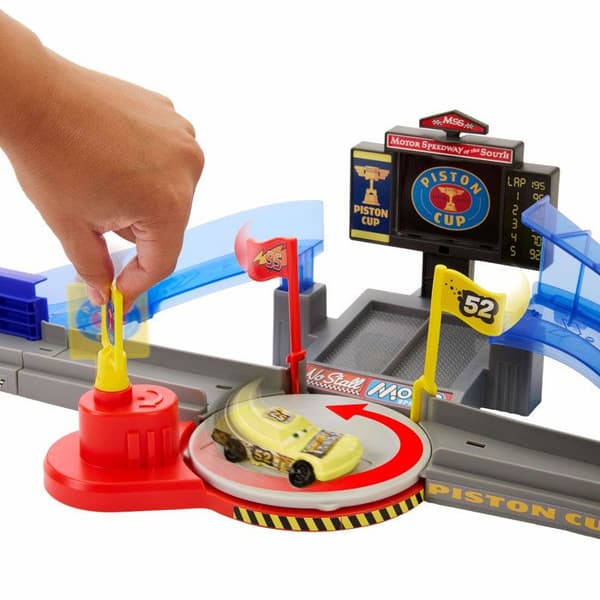 Bilar - Bana krasch och stunts - Mattel - JHL42