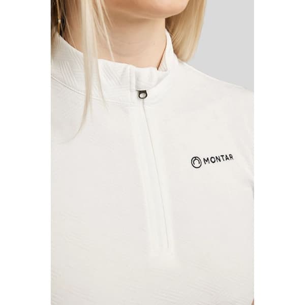 Ridsporttröja dam Montar Cilia Jacquard