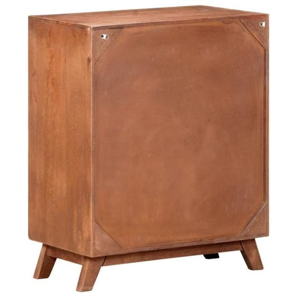 vidaXL Buffé 60x35x75 cm Massivt mangoträd 323596.