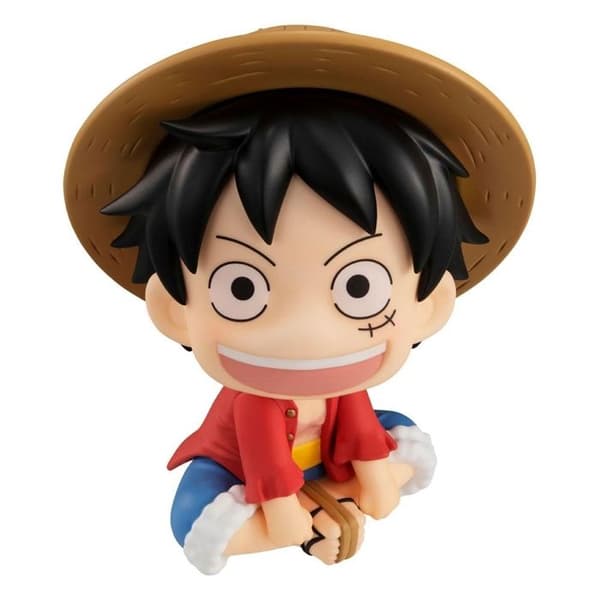 Megahouse - One Piece - Statuett Look Up Monkey D. Luffy 11 cm