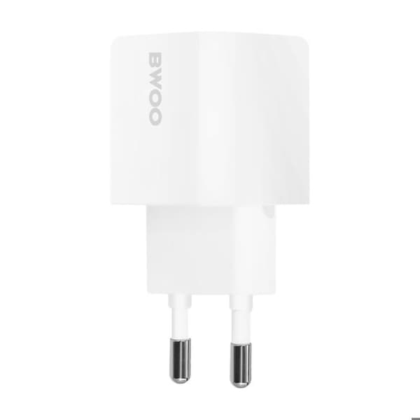 Nätadapter - BWOO - 30W - GaN - USB-C - Kompakt och Lätt