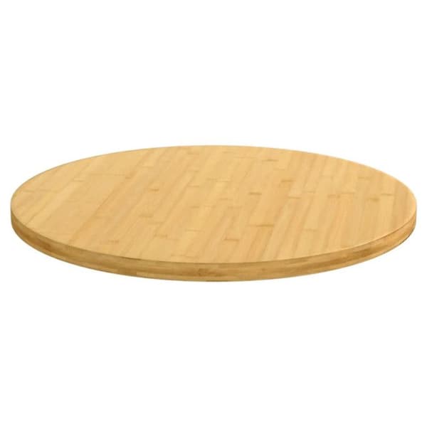 vidaXL Bordsskiva Ø70x2,5 cm Bambu 352682